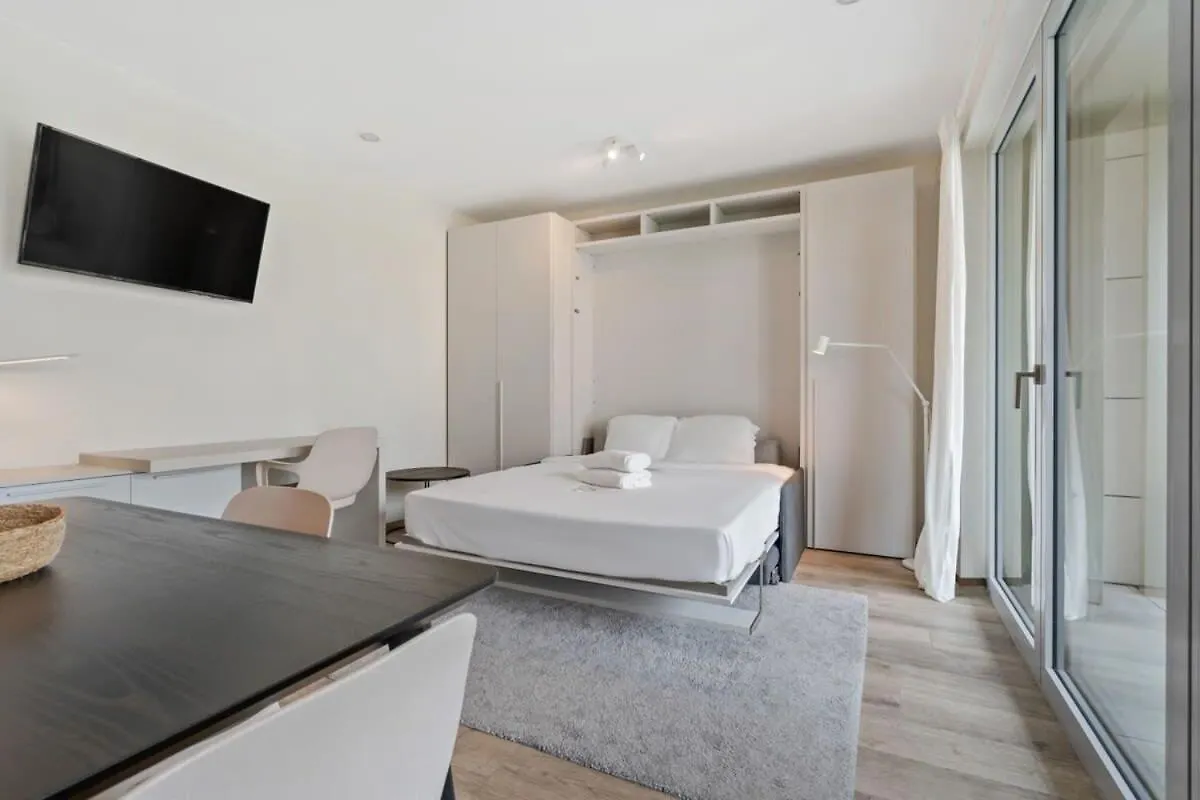 Modern Studio With Balcony In Luxembourg Apartment