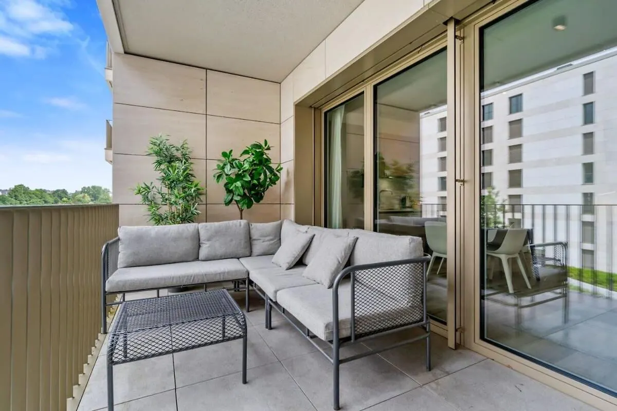 Modern Studio With Balcony In Luxembourg Apartment Luxembourg