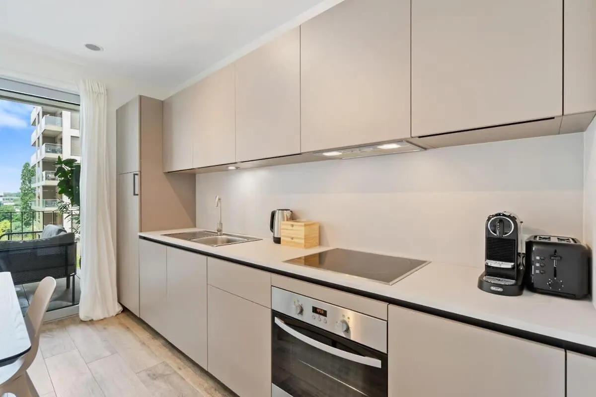 Modern Studio With Balcony In Luxembourg Apartment 0*,